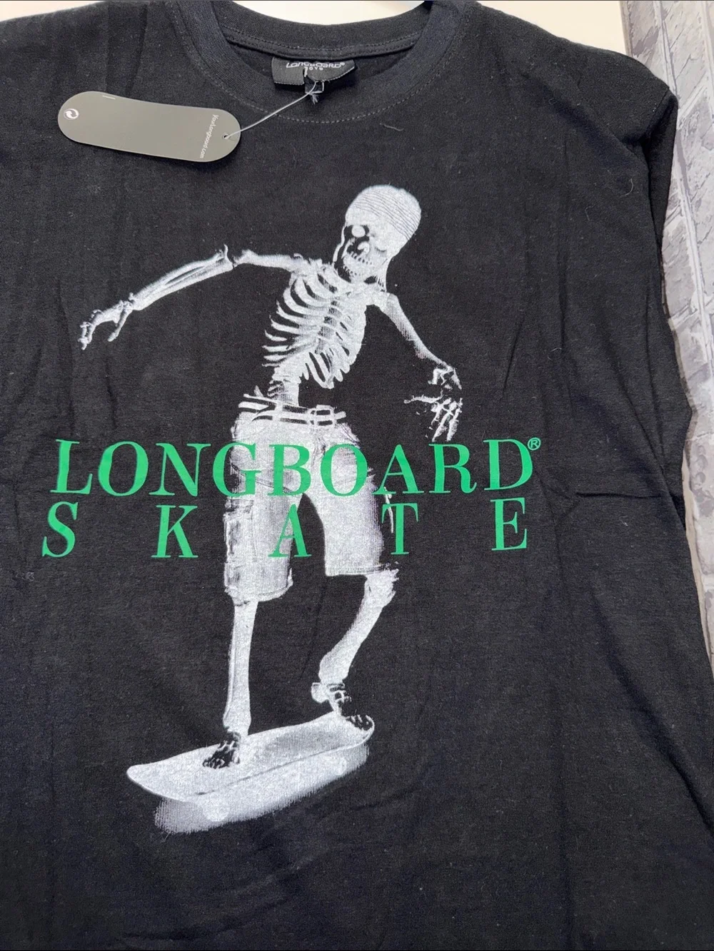 NWT‎ Skate Black Graphic Tee - Brand